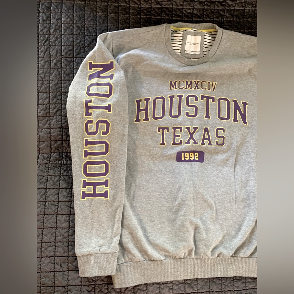 Denim and Flower Ricky Singh Houston Texas sweatshirt